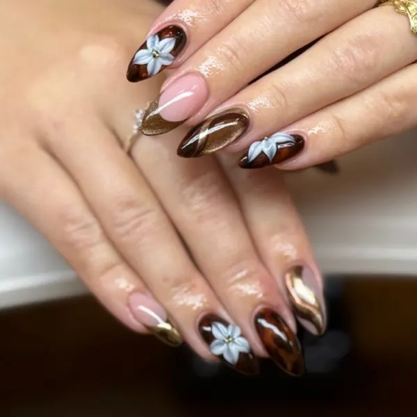 Nail work by Obsidian Nails & Lash Studio
